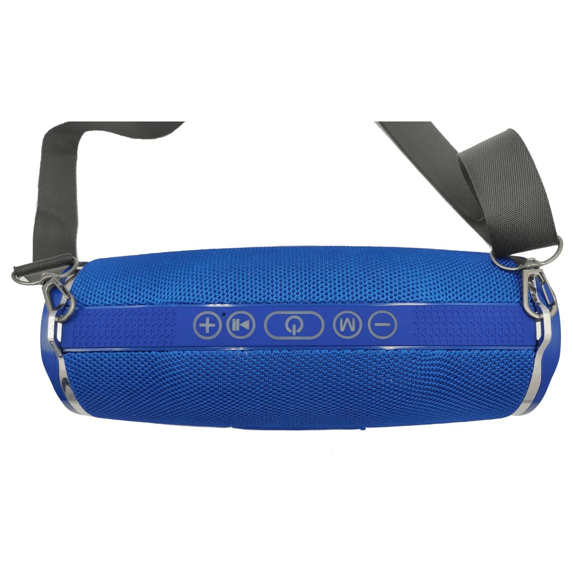 Alt View 3. Supersonic - Portable Bluetooth Wireless Speaker - Blue.