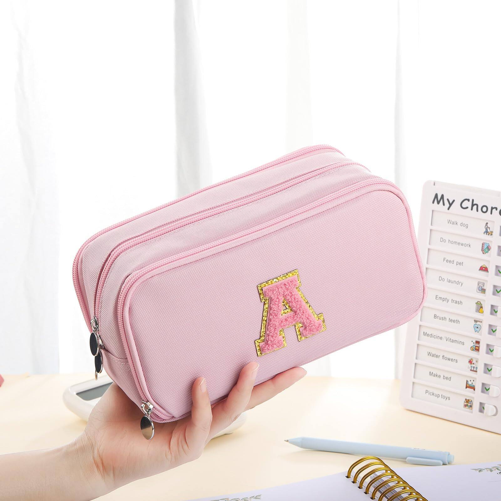 My Chores

- Walk dog
- Do homework
- Feed pet
- Do laundry
- Empty trash
- Brush teeth
- Medicine/Vitamins
- Water flowers
- Make bed
- Pickup toys