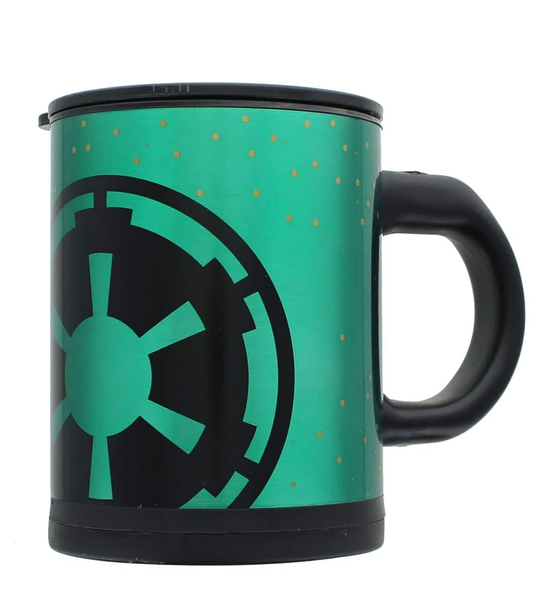 Star Wars - Empire 12oz Stainless Steel Self-Stirring Mug - Green