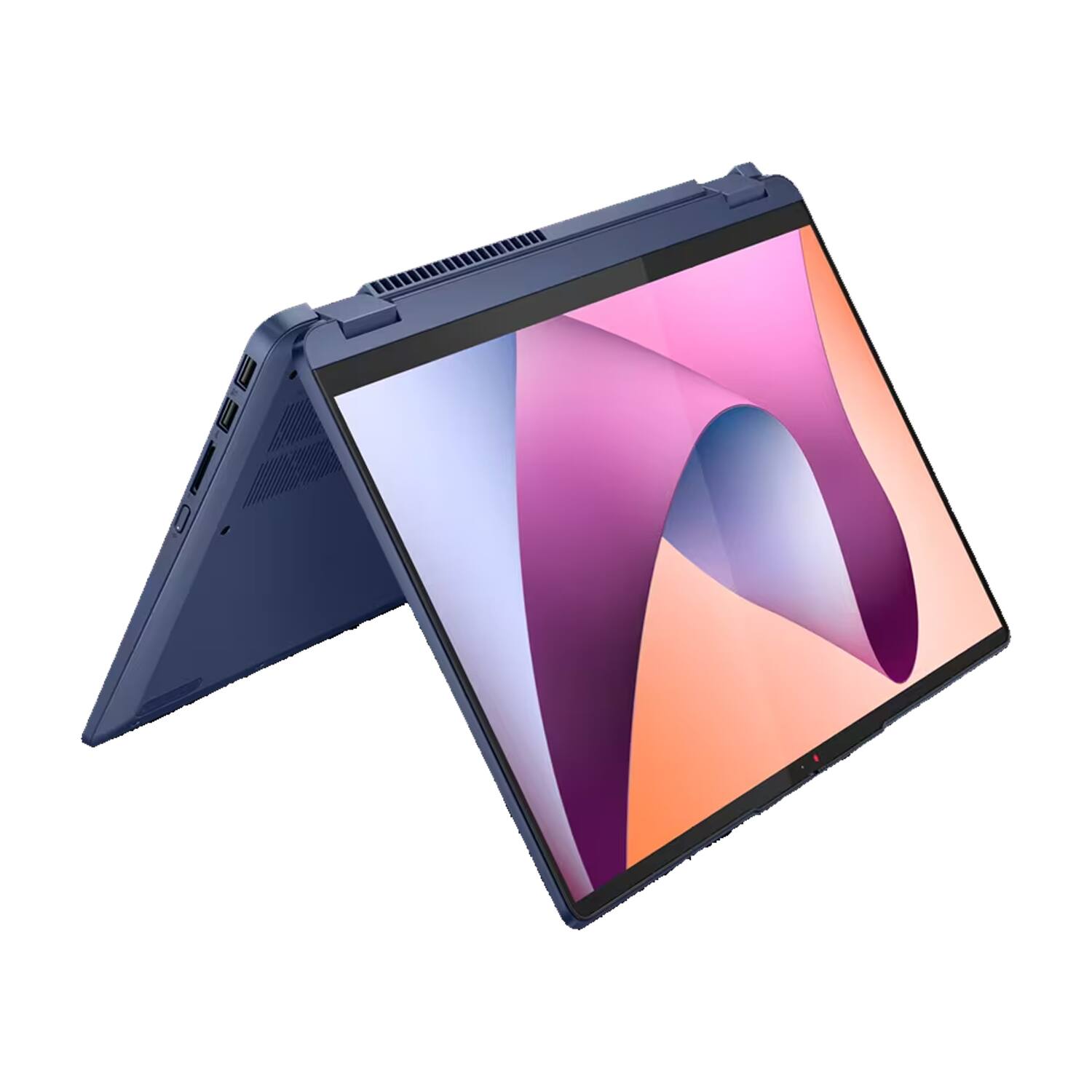 Angle. Lenovo - Lenovo IdeaPad Flex 5 14ABR8 14" Touch Ryzen 7 16GB 512GB W11H(French/English) - Abyss Blue.