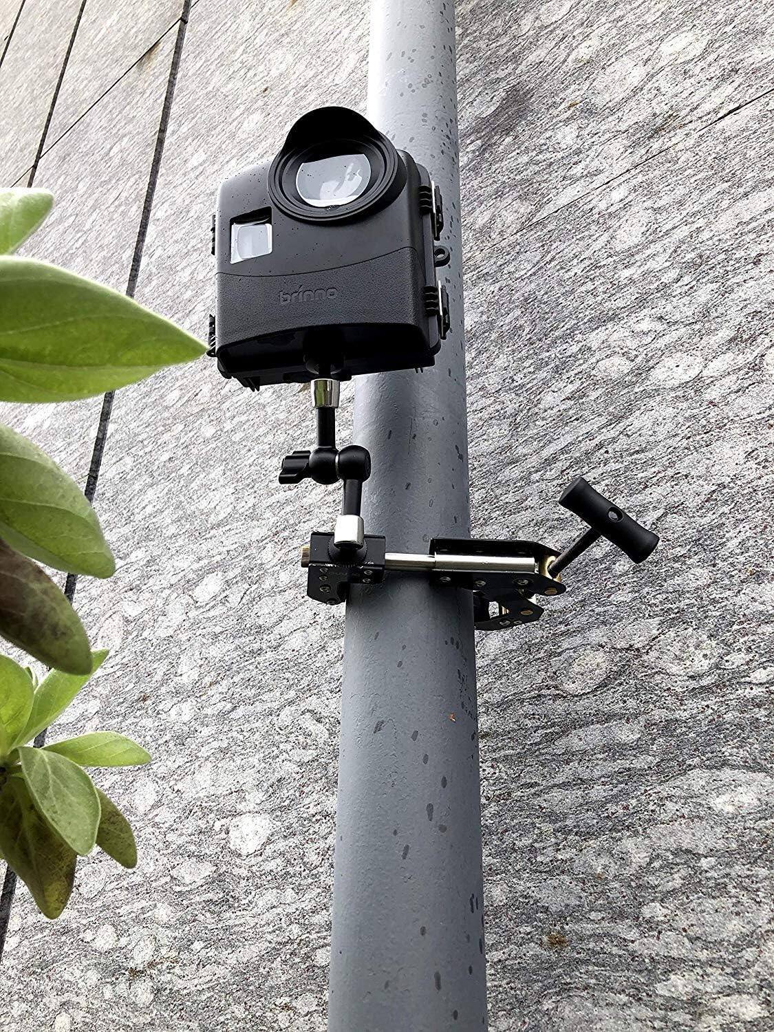 Alt View 1. Brinno - BCC2000 Construction & Outdoor Security Time Lapse Camera Trio Bundle – 1080P, 1-Year Battery, Clamp & Weather-Resistant.