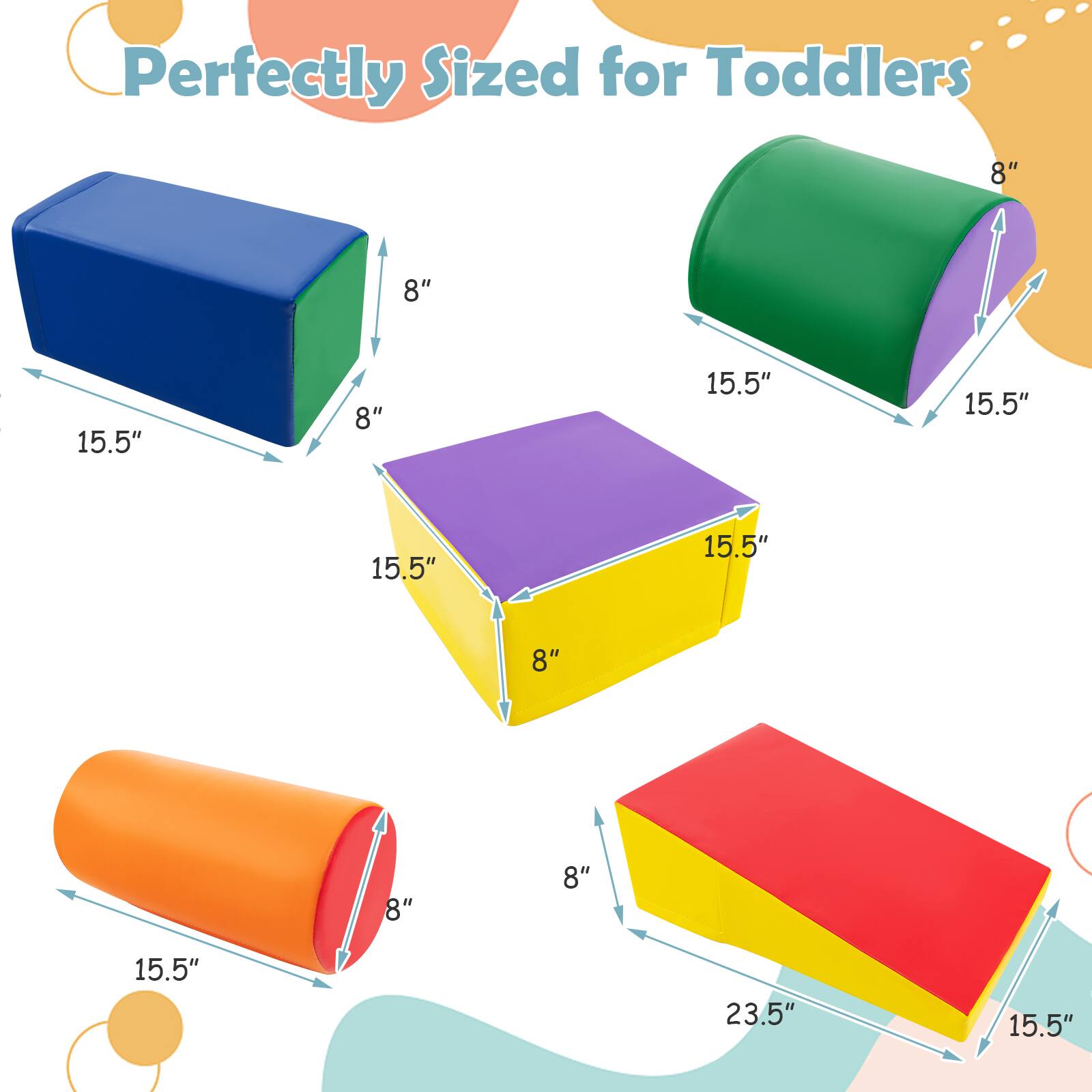 Perfectly Sized for Toddlers  
8" x 8" x 15.5"  
8" x 15.5" x 15.5"  
8" x 15.5" x 15.5"  
8" x 15.5" x 15.5"  
8" x 15.5" x 15.5"  
8" x 15.5" x 15.5"  
8" x 15.5" x 15.5"  
8" x 15.5" x 15.5"  
8" x 15.5" x 15.5"  
8" x 15.5" x 15.5"  
8" x 15.5" x 15.5"  
8" x 15.5" x 15.5"  
8" x 15.5" x 15.5"  
8" x 15.5" x 15.5"  
8" x 15.5" x 15