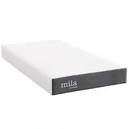 Mila 8" Twin Mattress by Modway - White