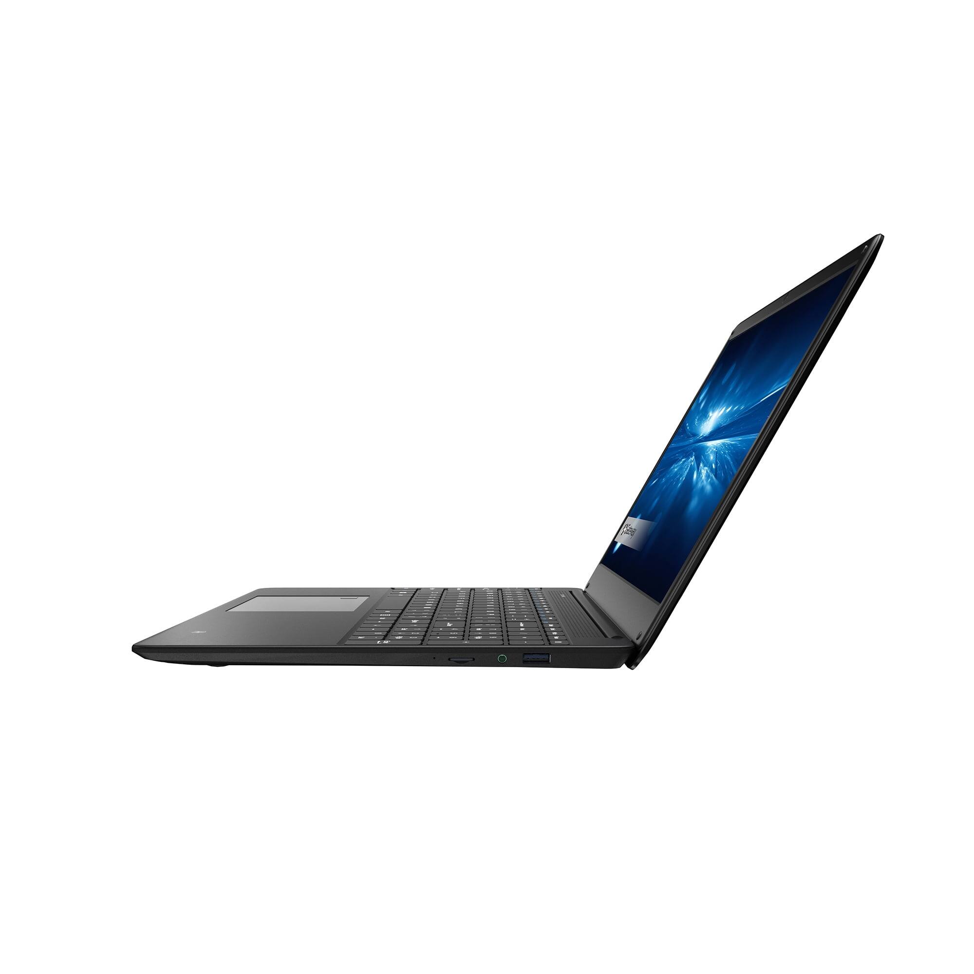 Back. Gateway - Gateway Ultra Slim 15.6" FHD Laptop Intel Core i3-1115G4 8GB 256GB Win11H - Black.