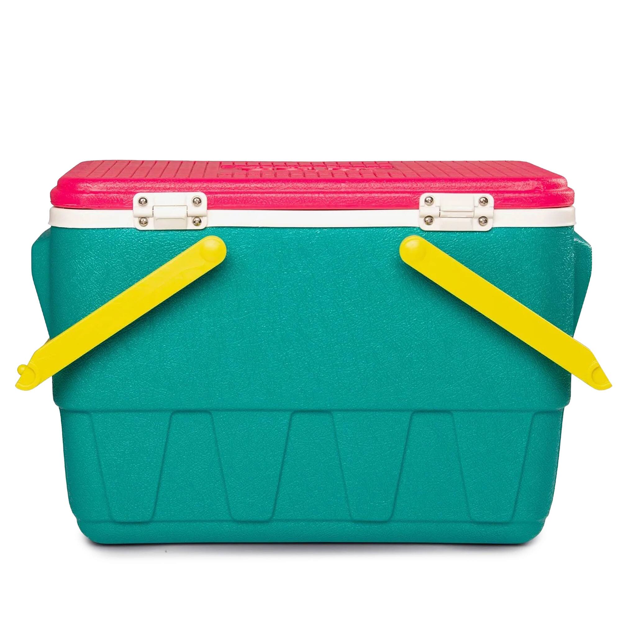Alt View 4. Igloo - Igloo Retro Picnic Basket 25 QT Cooler - Jade - Jade.