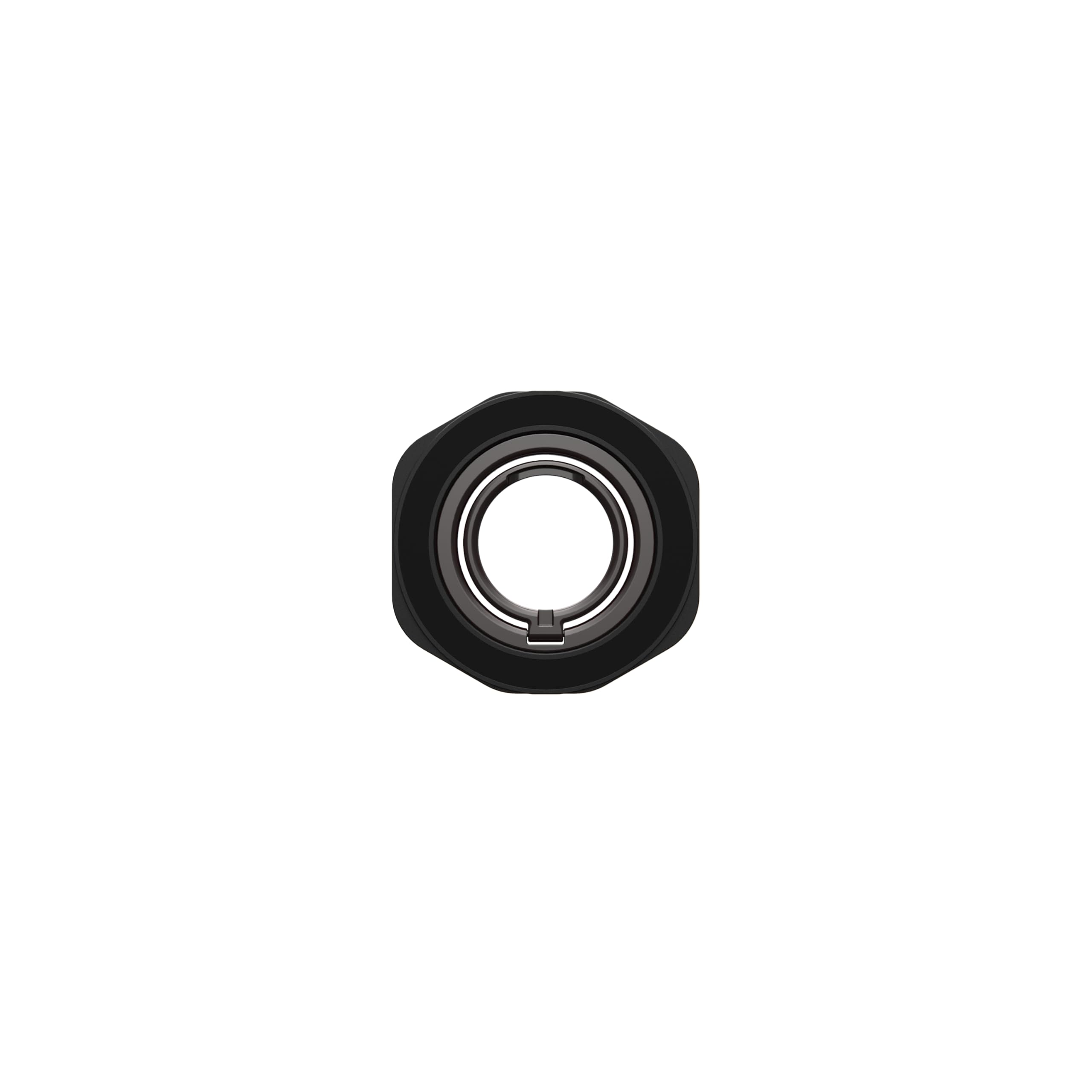 Alt View 7. UAG - Mag Ring Stand LT, Ultra Strong Magnet w/ Multi-Viewing Kickstand, Universal MagSafe Phone Grip & Stand - Black.