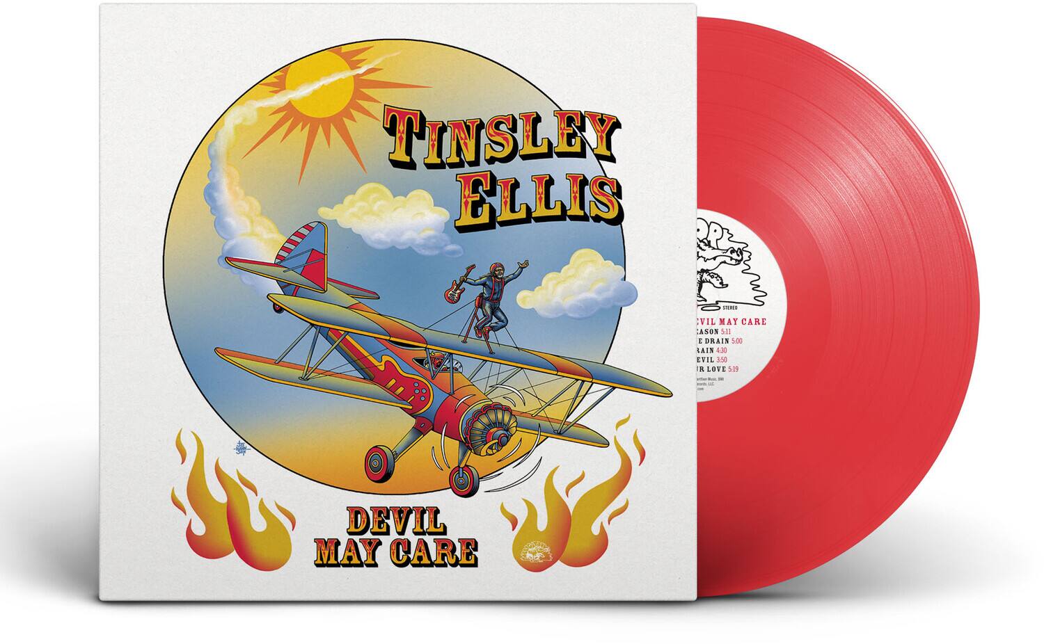 Tinsley Ellis - Devil May Care   - VINYL LP price history on PriceWatchPro