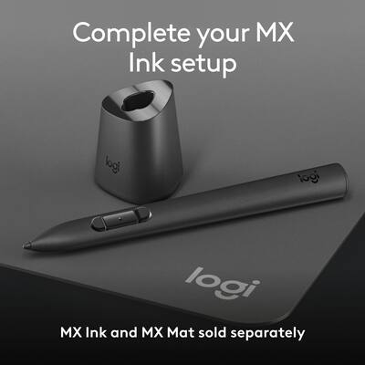 Logitech MX Mat for MX Ink Mixed Reality (MR) Stylus for
