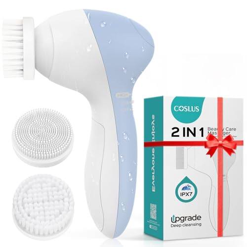 COSLUS 2 IN 1 Beauty Care IPX7 Upgrade Deep Cleansing