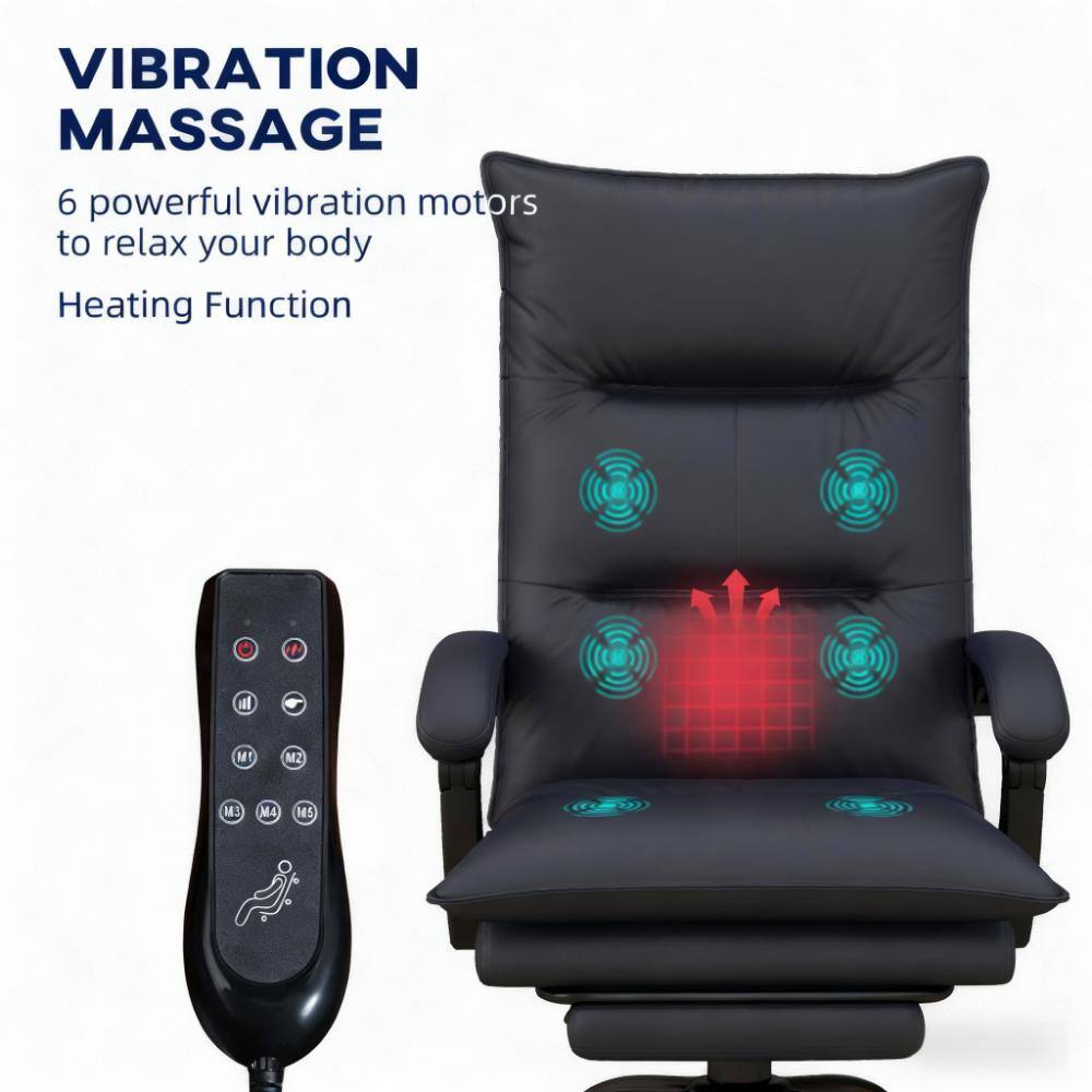 VIBRATION MASSAGE  
6 powerful vibration motors to relax your body  
Heating Function  

M1 M2 M3 M4 H5
