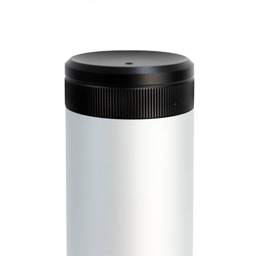 Alt View 6. Lume Cove - Rechargeable Smart WiFi Essential Oil Aroma Plug-in Diffuser for Home Office - Silver.