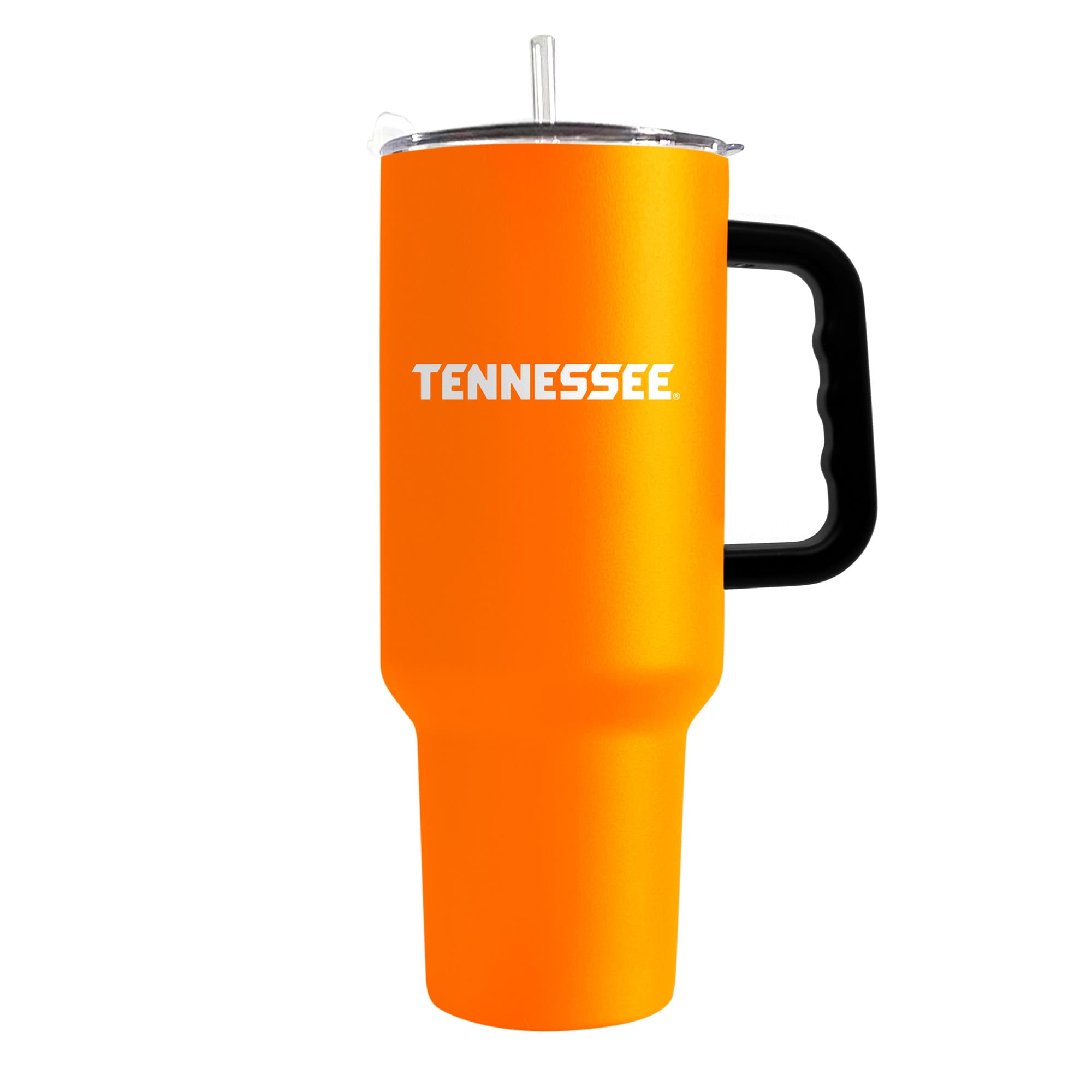 Alt View 1. Logo Brands - Tennessee Volunteers 40oz. Travel Tumbler with Handle - Multicolor.