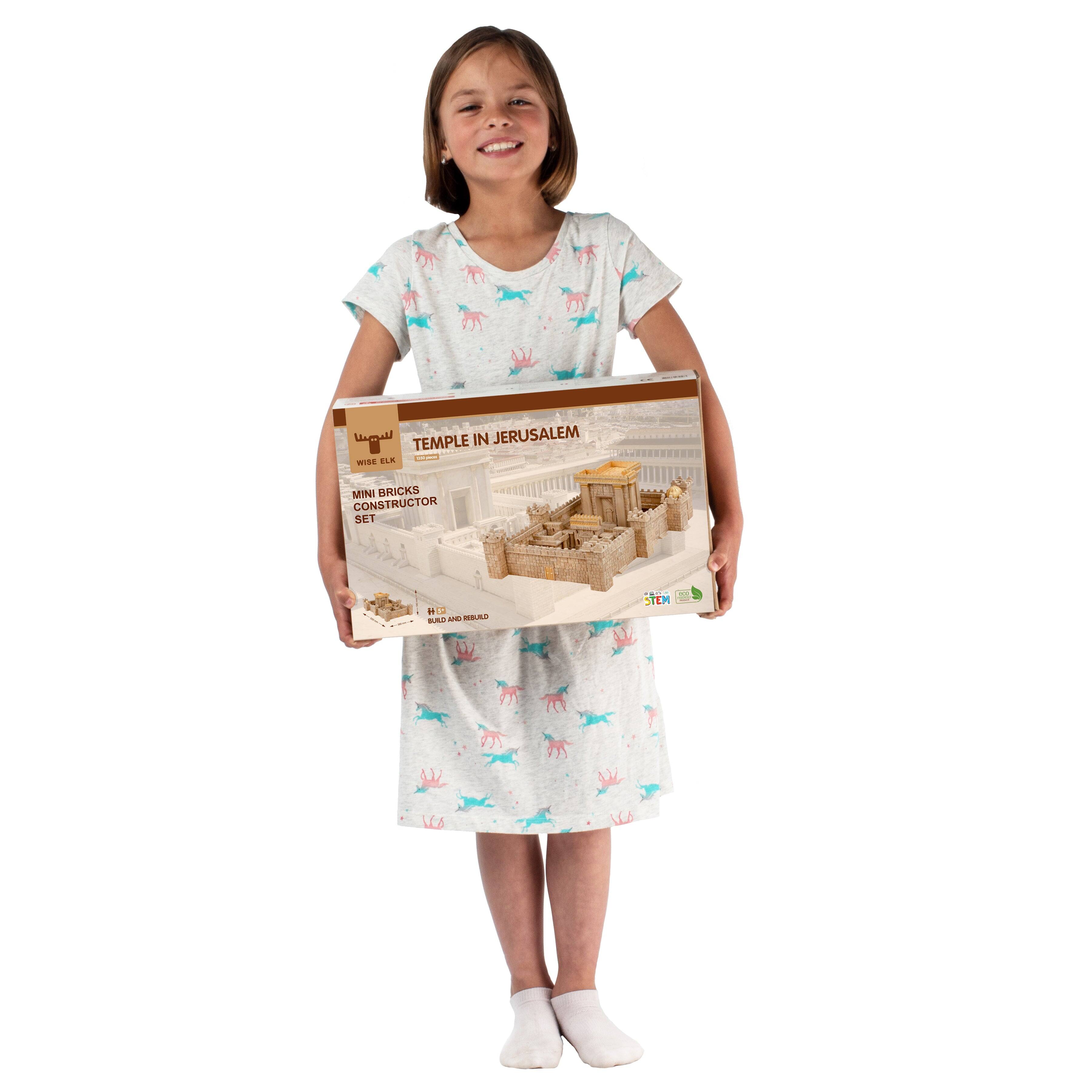TEMPLE IN JERUSALEM  
WISE ELK  
MINI BRICKS CONSTRUCTOR SET  
BUILD AND REBUILD