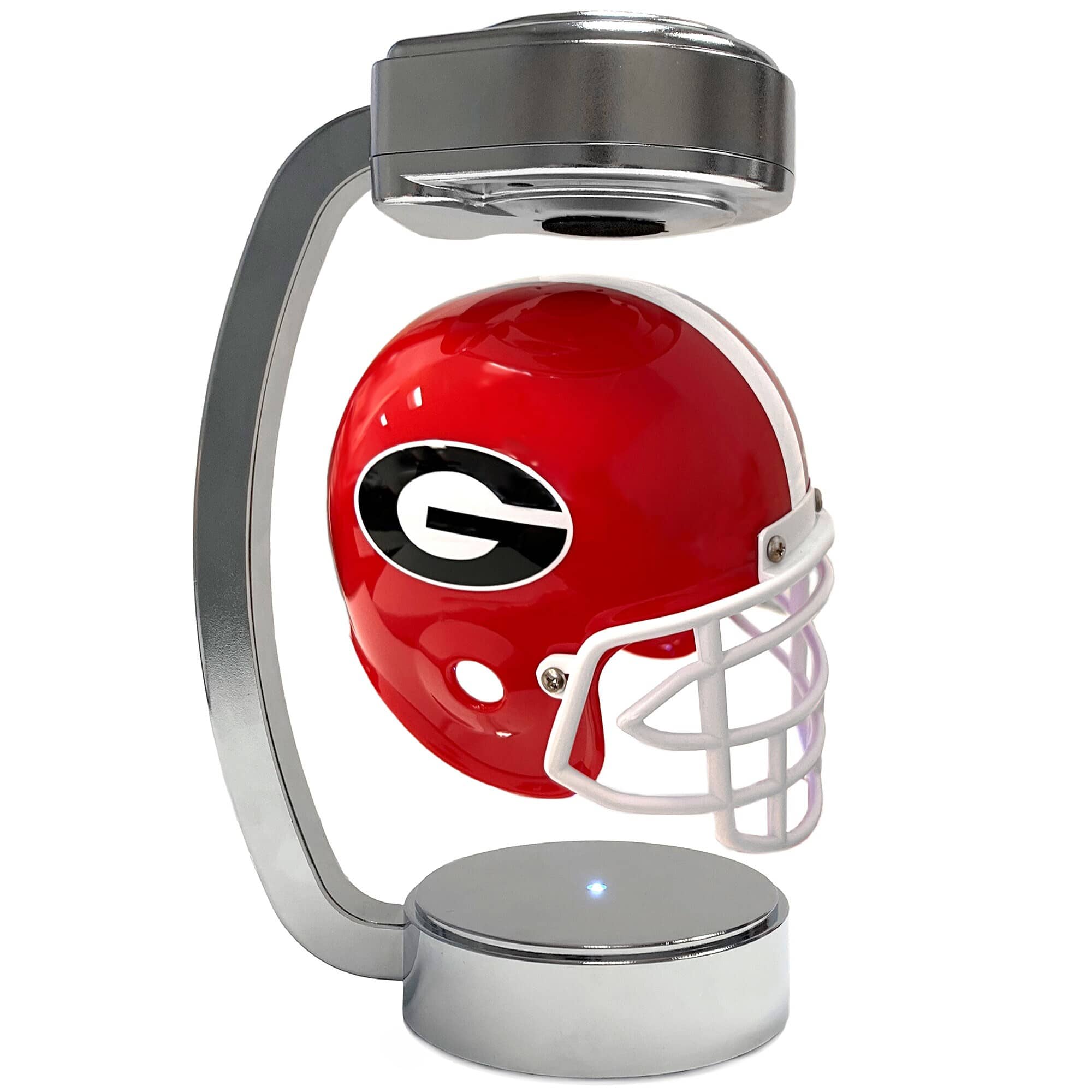 Pegasus - Georgia Bulldogs Chrome Base Mini Hover Helmet - Red