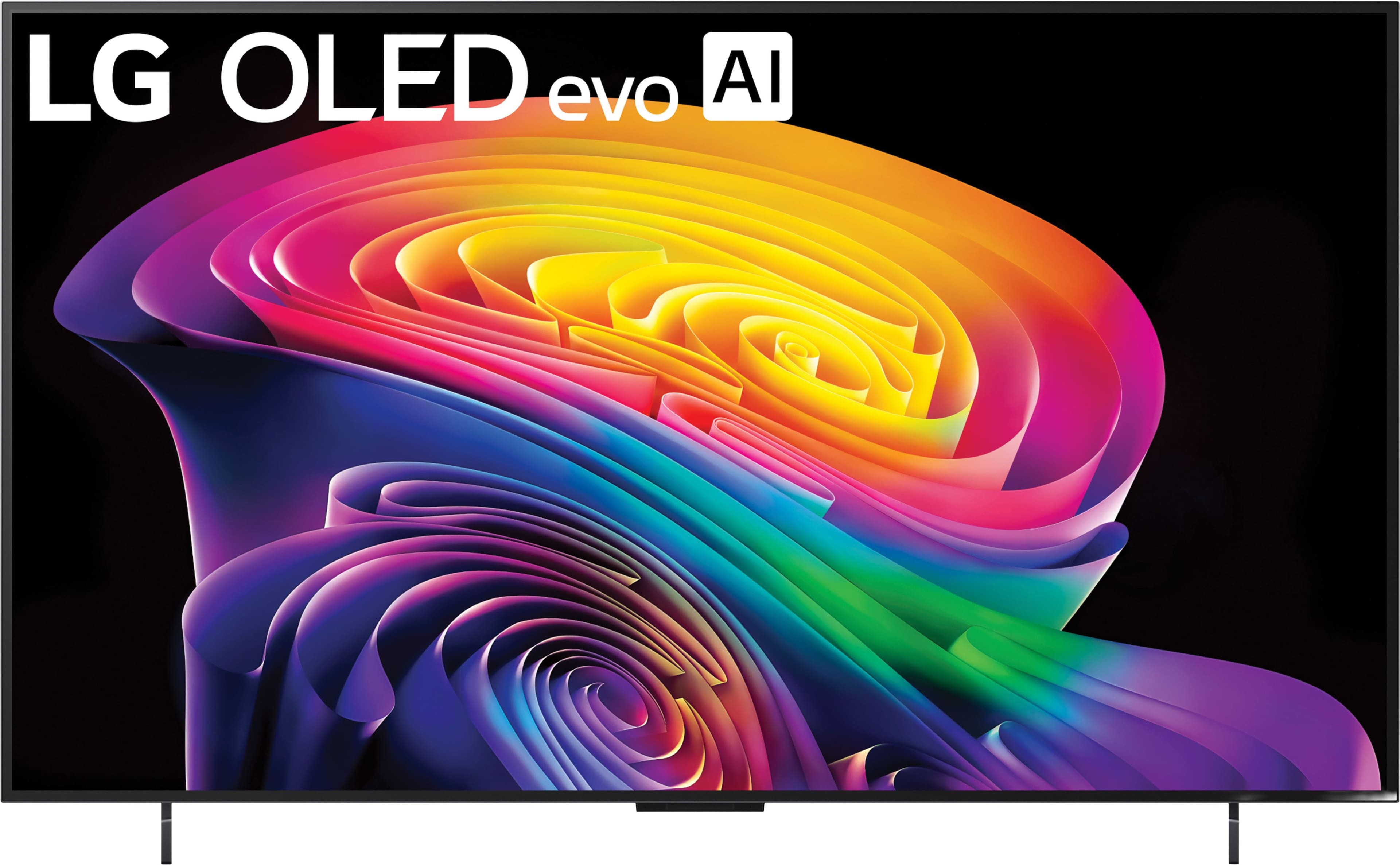LG - 42" Class C6 Series OLED evo AI 4K Smart webOS TV (2026) - Front_Zoom