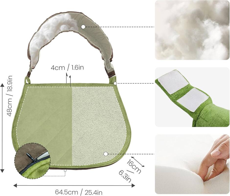 - 48cm / 18.9in
- 64.5cm / 25.4in
- 16cm / 6.3in
- 4cm / 1.6in