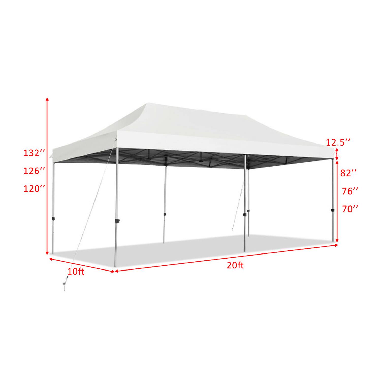 132"  
126"  
120"  
12.5"  
82"  
76"  
70"  
10ft  
20ft