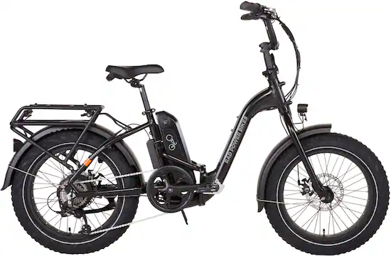 Rad Power Bikes RadExpand 5 Folding ebike w 45 miles max operating range 20 mph max speed One Size Black 103 00017 Best Buy