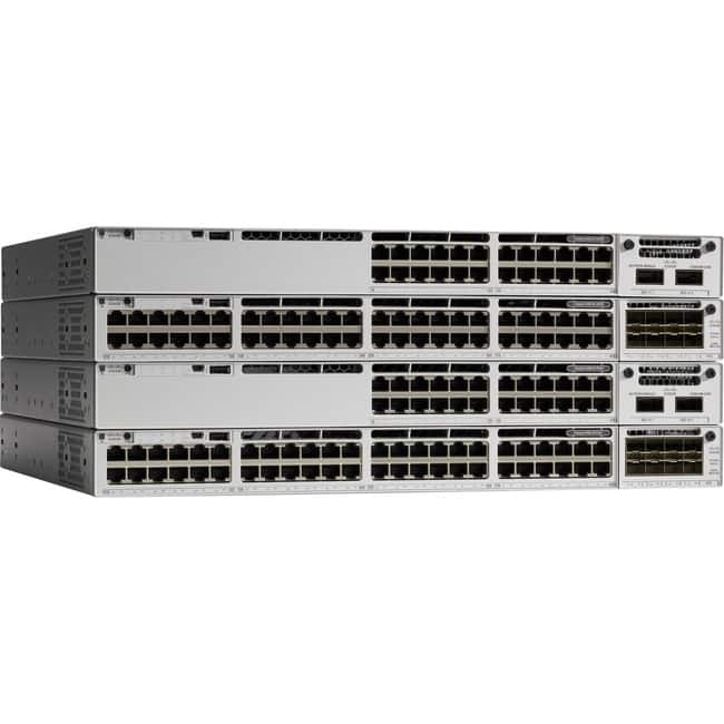 Cisco Consumer Products - Cisco Catalyst 9300 24-port Modular Uplinks 1G SFP, Network Advantage - Manageable - Gigabit Ethernet - 1000Base-X - 2 - Unknown