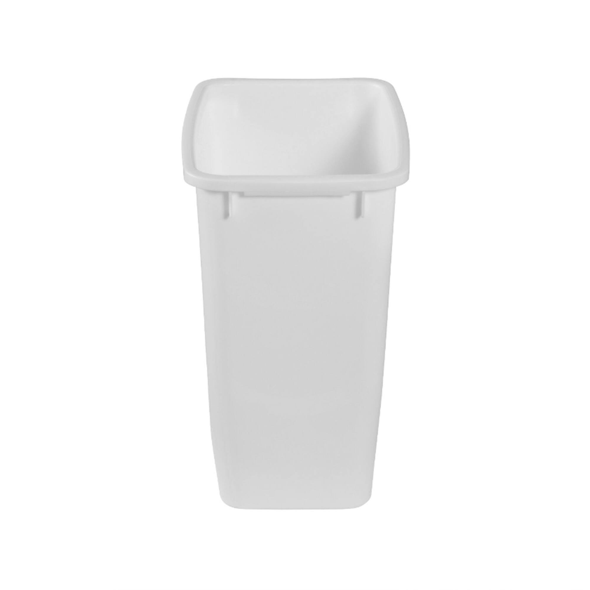 Alt View 5. RubberMaid - Rubbermaid 21 Qt Traditional Wastebasket Indoor Home Trash Can Container, White - White.