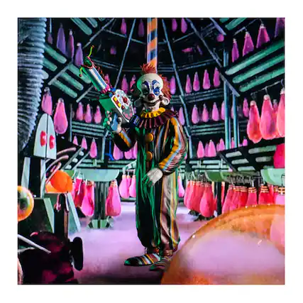 Front. Trick or Treat Studios - Trick or Treat Studios Scream Greats - Killer Klowns 8-Inch Scale Rudy Figure - Multi-Colored.