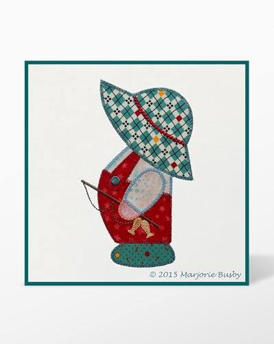 Alt View 1. AccuQuilt - Overall Sam Embroidery Designs CD by Marjorie Busby.