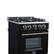 Alt View 10. Forno Appliances - Breno 2.3 Cu. Ft. Freestanding Gas Range with Antique Brass Accents - Black.