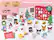 HELLO KITTY AND FRIENDS
24 HOLIDAY SURPRISES!
INCLUDES: 18 FIGURES WITH MIX & MATCH ACCESSORIES