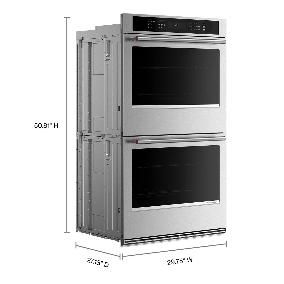 EDS 50.81" H x 27.13" D x 29.75" W