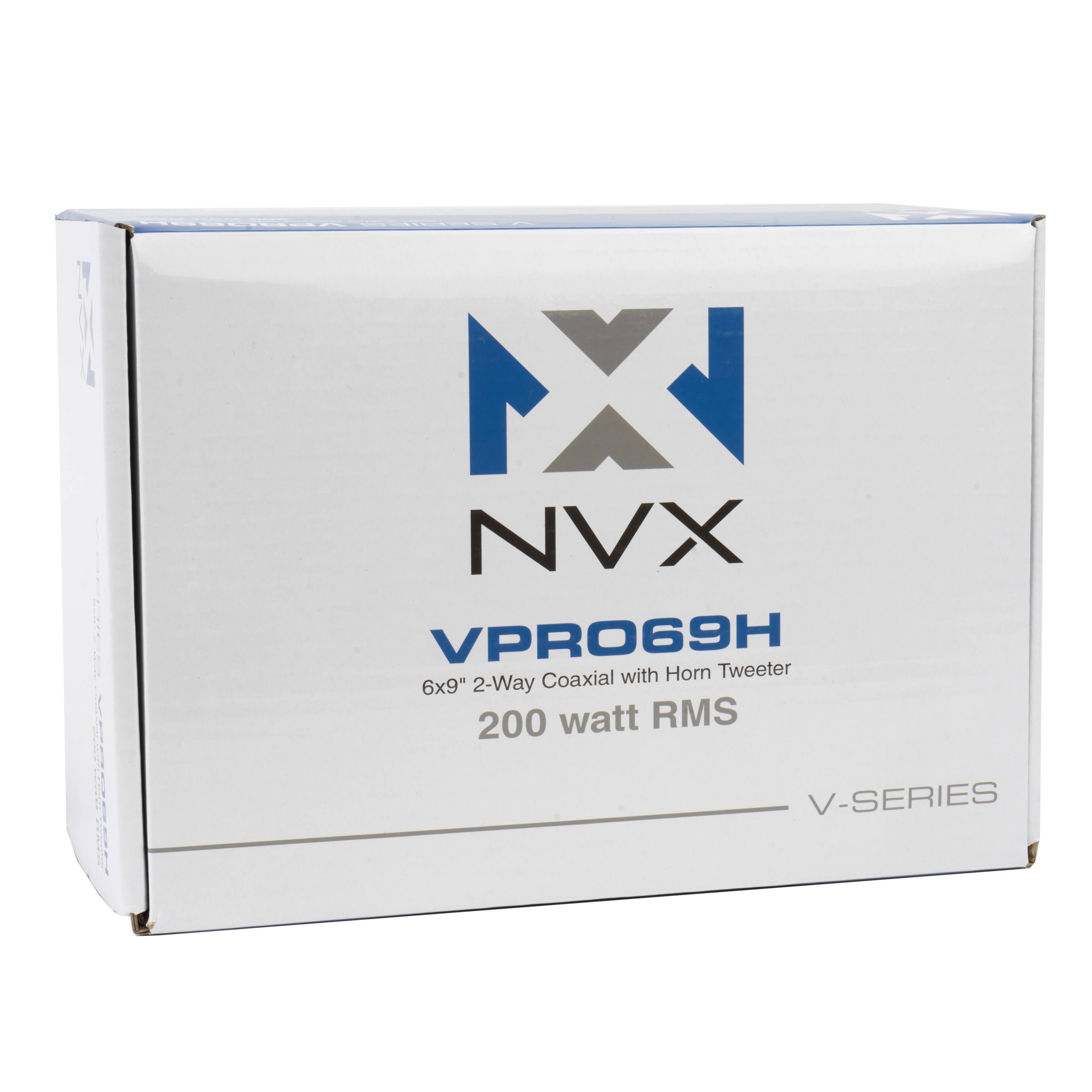 NVX VPRO69H Coaxial with Horn Tweeter 6x9" 2-Way 200 watt RMS V-SERIES