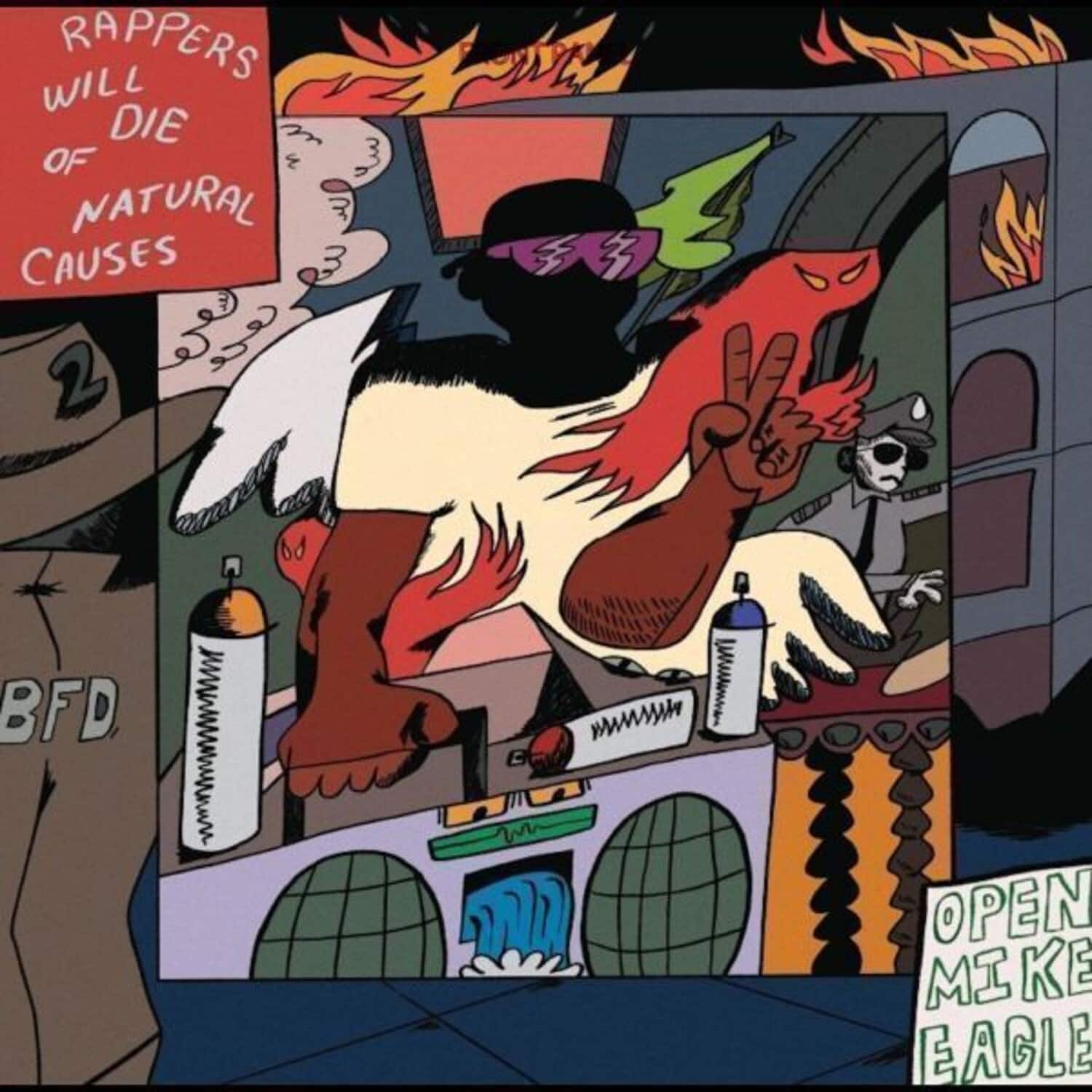 Open Mike Eagle - Rappers Will Die Of Natural Causes   - VINYL LP price history on PriceWatchPro