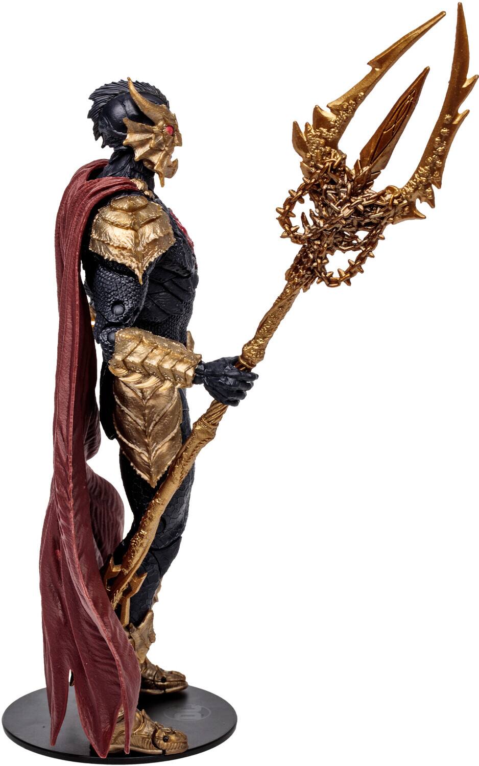 Alt View 4. DC Direct - DC Comics -Aquaman - Page Punchers - 7" Ocean Master Figure with Comic   - Collectibles - Multicolor.