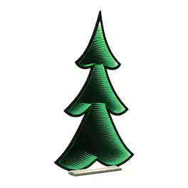 BreeBe - Pine Tree Ekkolight 46"H - Green