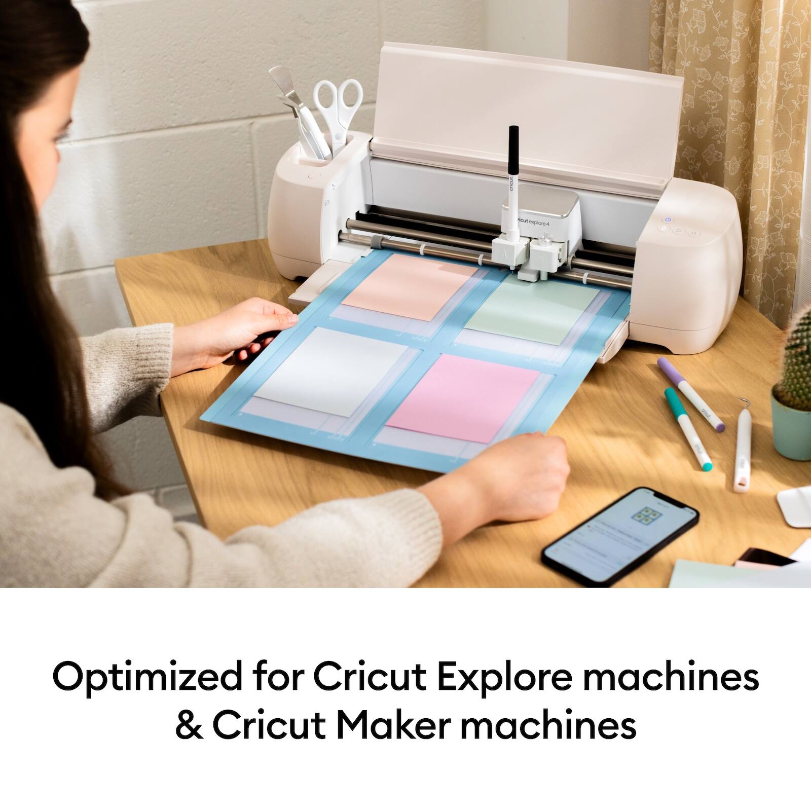 Optimized for Cricut Explore machines & Cricut Maker machines