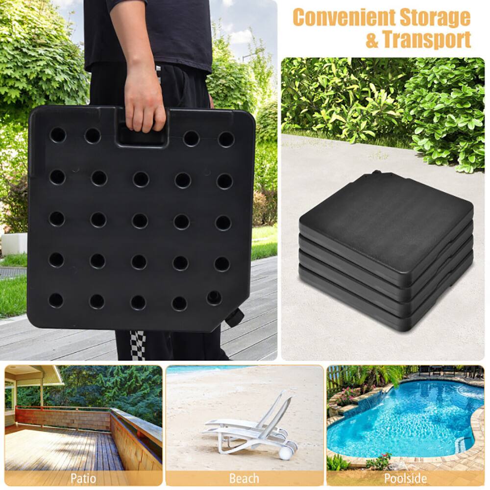 Convenient Storage & Transport

Patio  
Beach  
Poolside
