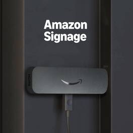 Amazon - Signage Stick – Pro Digital 4K Signage – Designed for Businesses, Easy Setup w/ free Mobile App/CMS Compatibility - Black