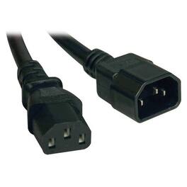 Tripp Lite - 15ft Computer Power Cord Extension Cable C14 to C13 10A 18AWG 15'