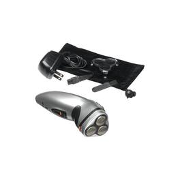 Optimus - Three Head Rotary Rechargeable Shaver in Gray - Silver