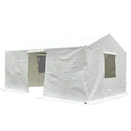 Loheer - Gazebo Cover 12x20 Universal Winter Gazebo Enclosure, Waterproof Hardtop Cover with Sidewalls Mesh Windows