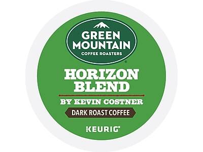 GREEN MOUNTAIN COFFEE ROASTERS  
HORIZON BLEND  
BY KEVIN COSTNER  
DARK ROAST COFFEE  
KEURIG