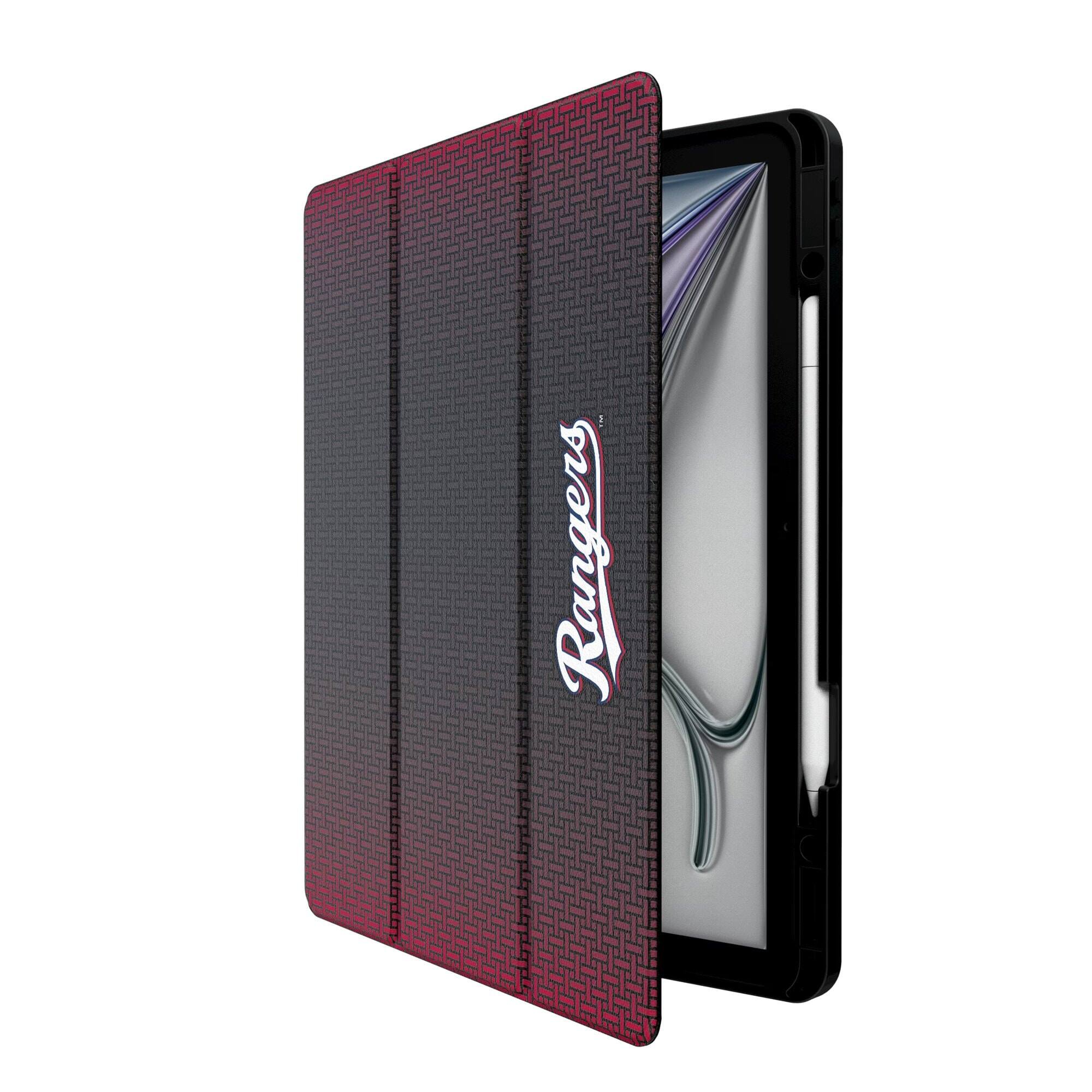 Alt View 1. Keyscaper - Texas Rangers iPad Case - 13in Pro M4 - Black.