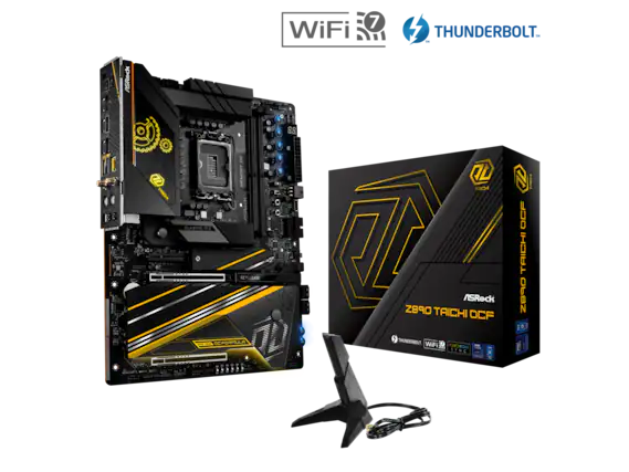 ASRock Z890 TAICHI OCF
THUNDERBOLT WiFi 2
OC FORMULA
EZ RELEASE