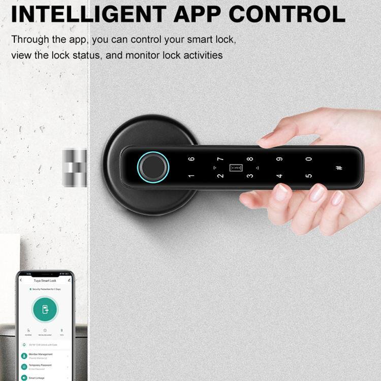 INTELLIGENT APP CONTROL

Through the app, you can control your smart lock, view the lock status, and monitor lock activities.