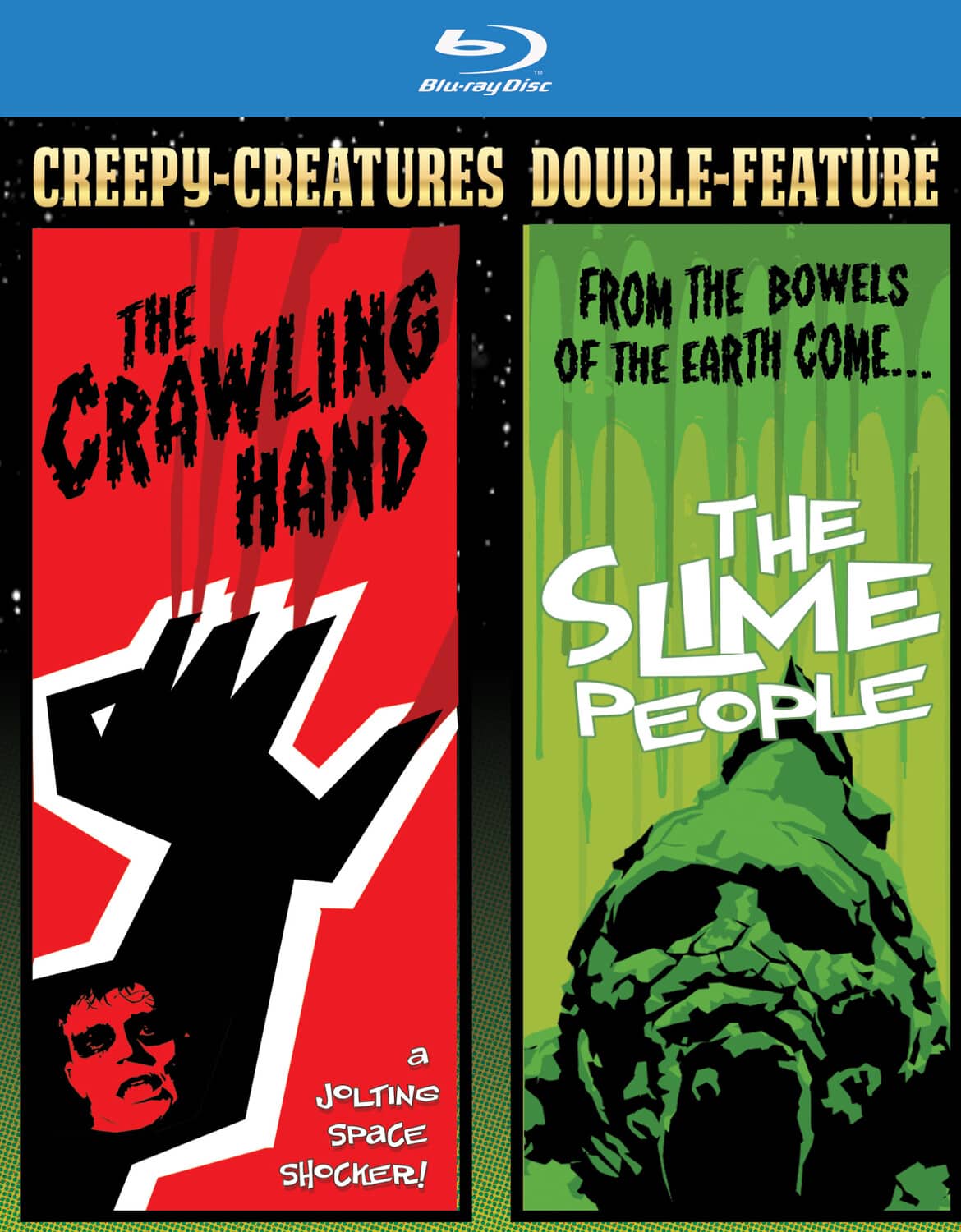 Creepy-Creatures Double-Feature (The Crawling Hand / The Slime People)   - BLU-RAY price history on PriceWatchPro