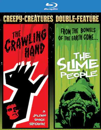 Front. Creepy-Creatures Double-Feature (The Crawling Hand / The Slime People) - BLU-RAY.