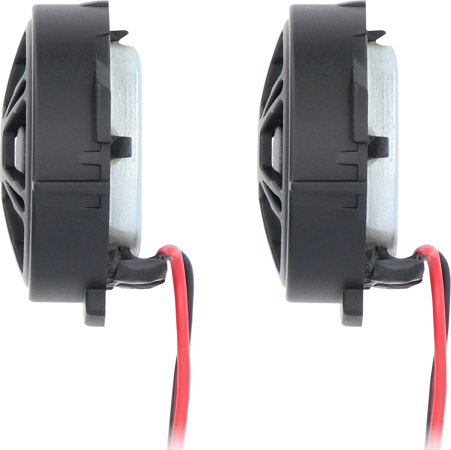 Alt View 11. Metra - 1 inch Plug-and-Play Tweeter Car Speakers with Silk Dome Diaphragms (Pair) - Black.