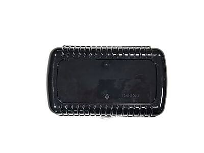 Alt View 1. Pep Rally - Lid Polypropylene Pencil Cases, Solid - Black.