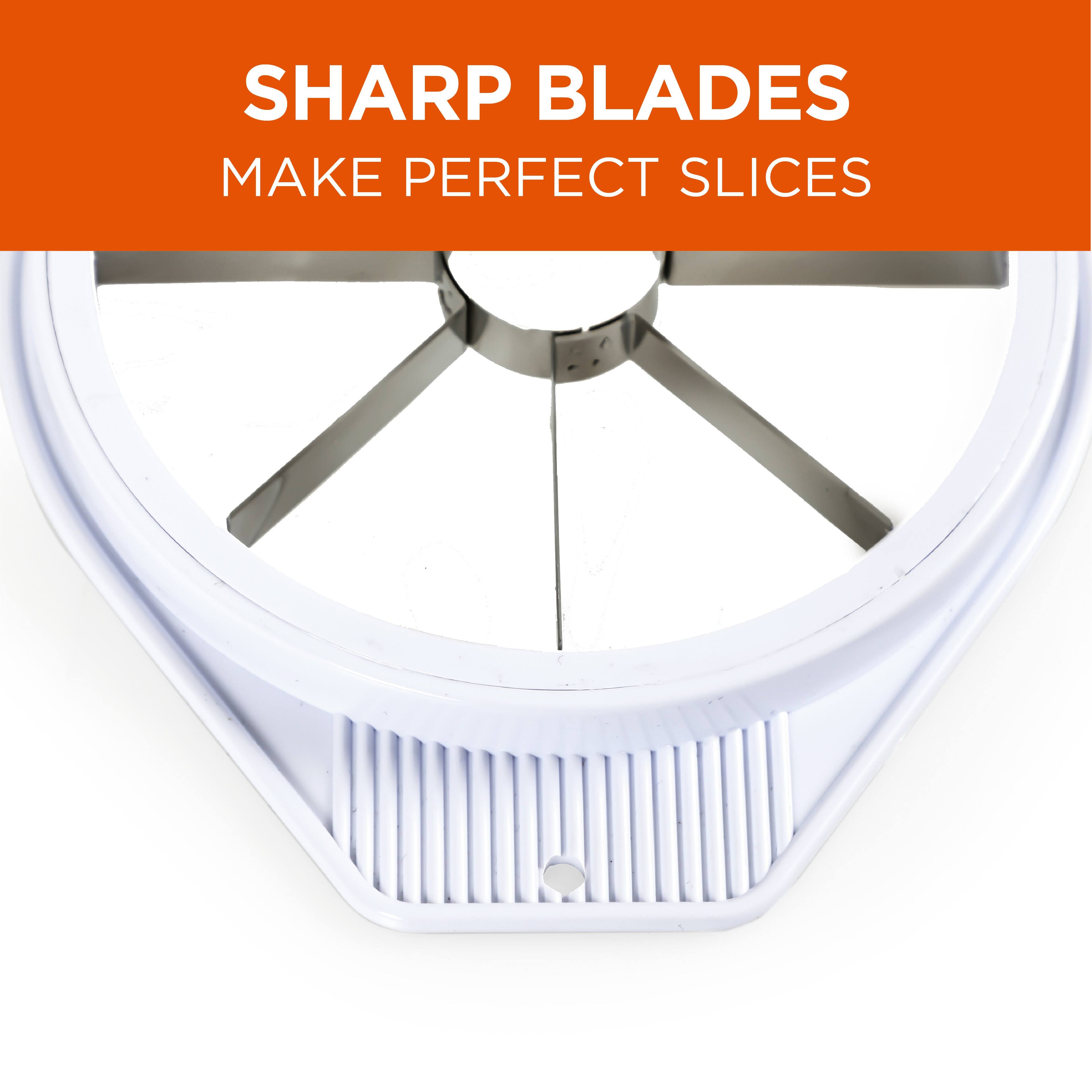 SHARP BLADES  
MAKE PERFECT SLICES