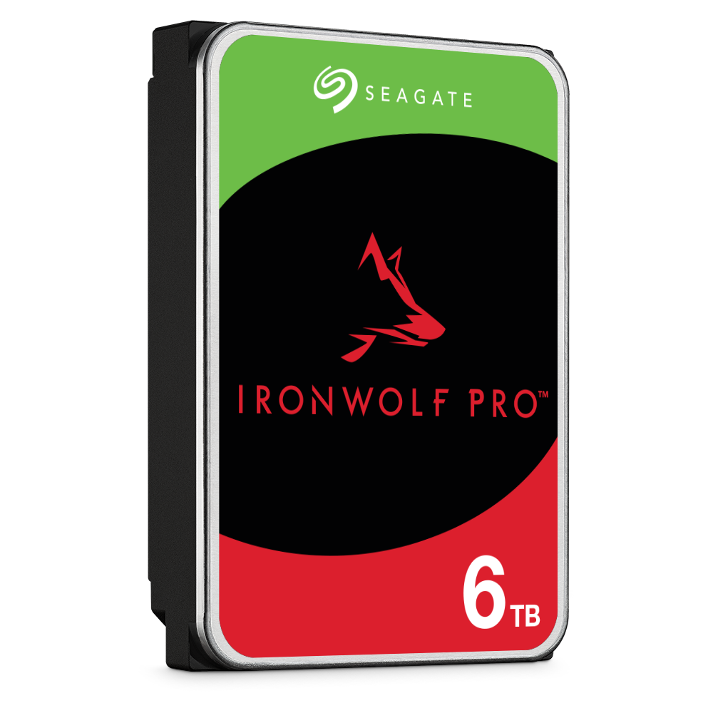Seagate IronWolf Pro 6TB Internal Hard Drive with Rescue Data