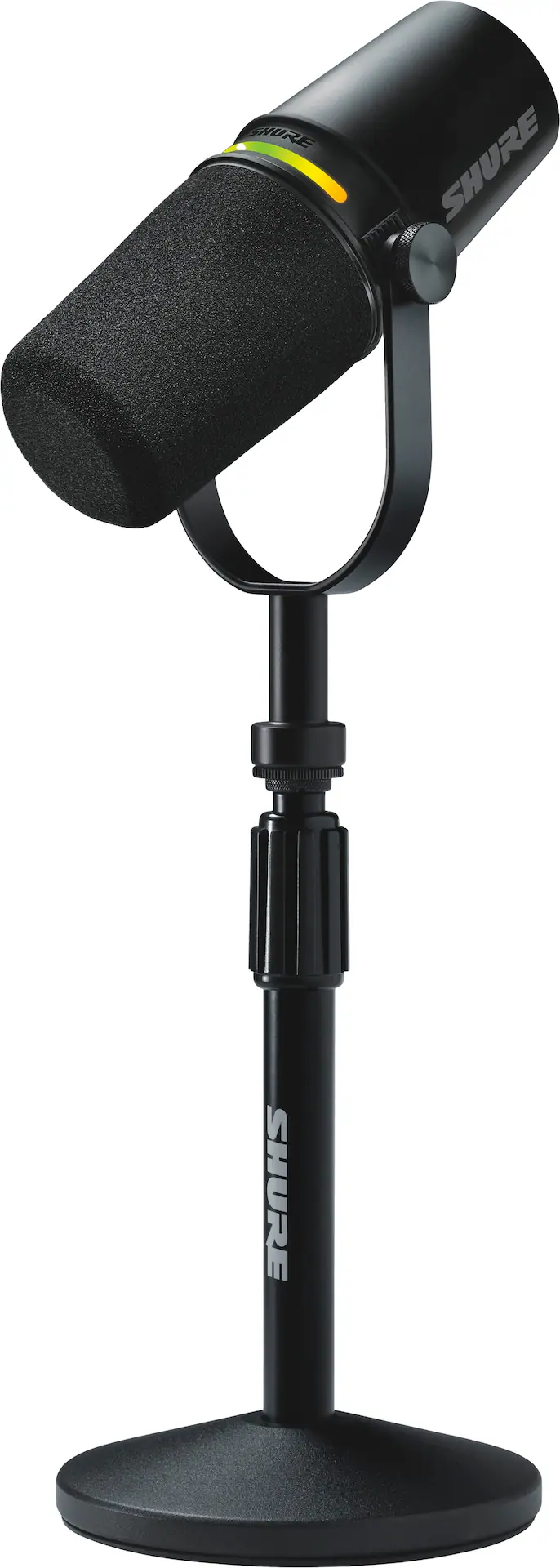 Shure MV7+ Podcast Microphone + Stand USB C & XLR Outputs for ...